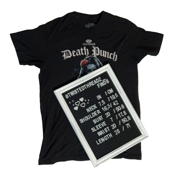 Five Finger Death Punch Lady Muerta Girls/Teens T-shirt size M - Picture 4 of 4